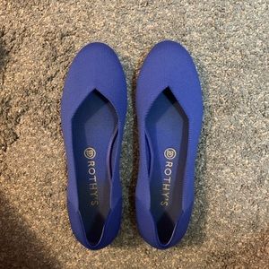 Rothy’s EUC Cobalt Flats size 10